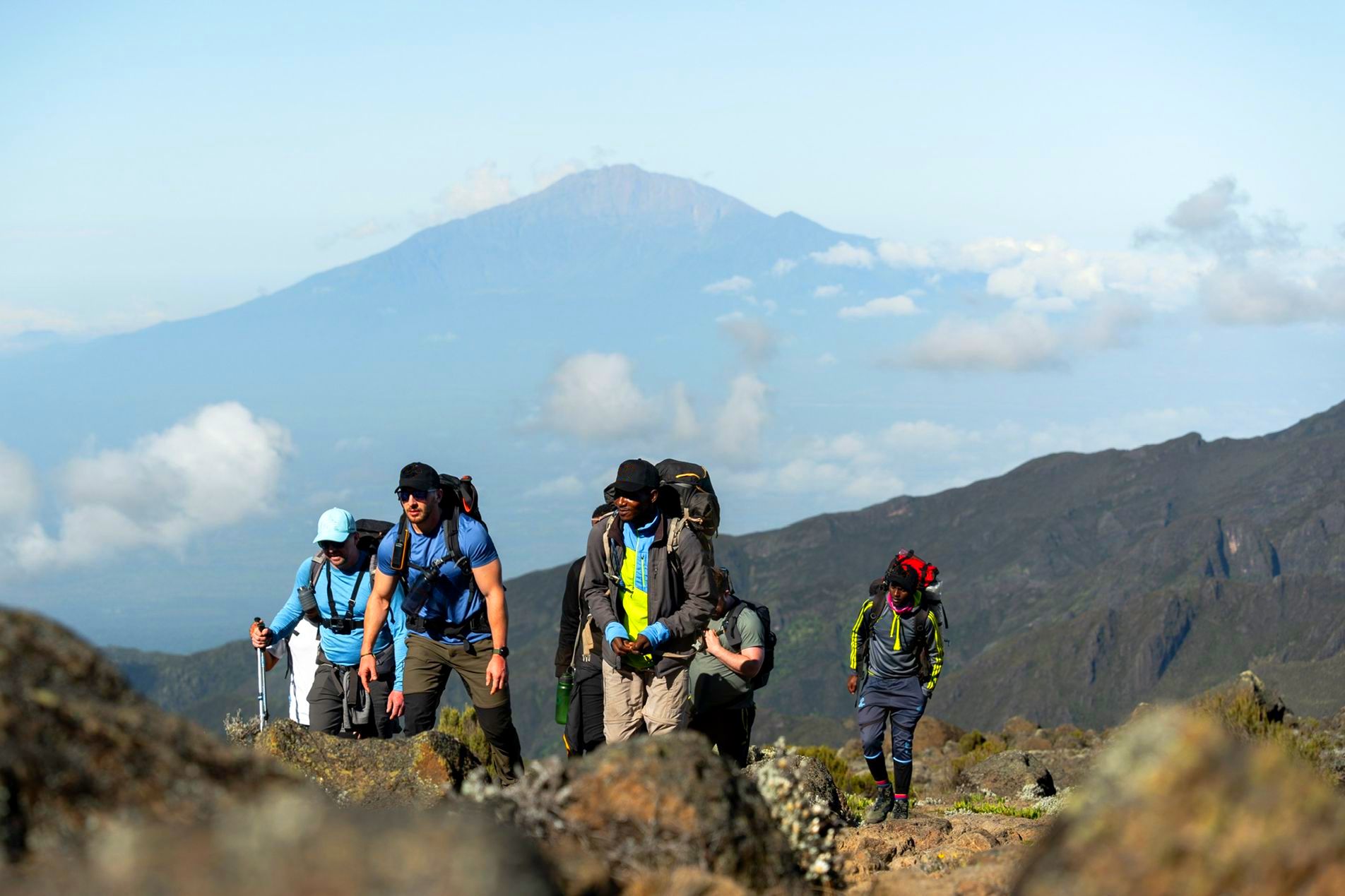 טיפוס אל פיסגת הקילימנג'רו - ערוצים בטבע