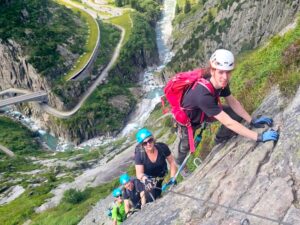 ויה פראטה בשוויץ - ערוצים בטבע